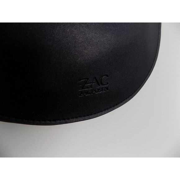 Zac Posen crossbody bag black leather purse NWOT - Picture 5 of 8